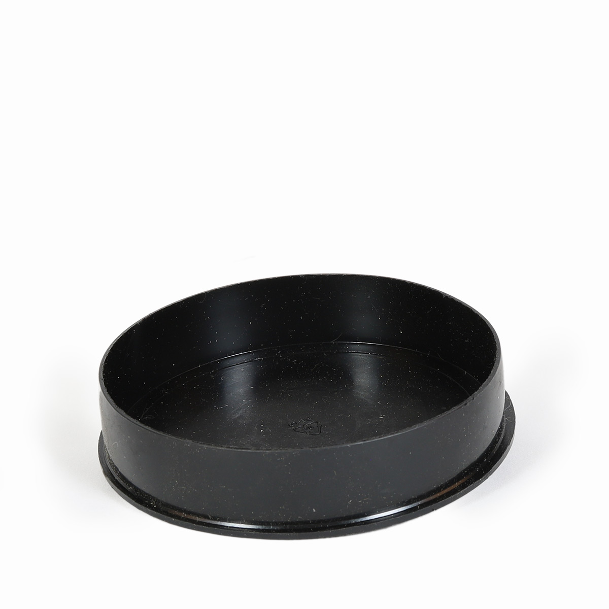Capuchon de fermeture pour couvercle, en PE-HD, noir, rond