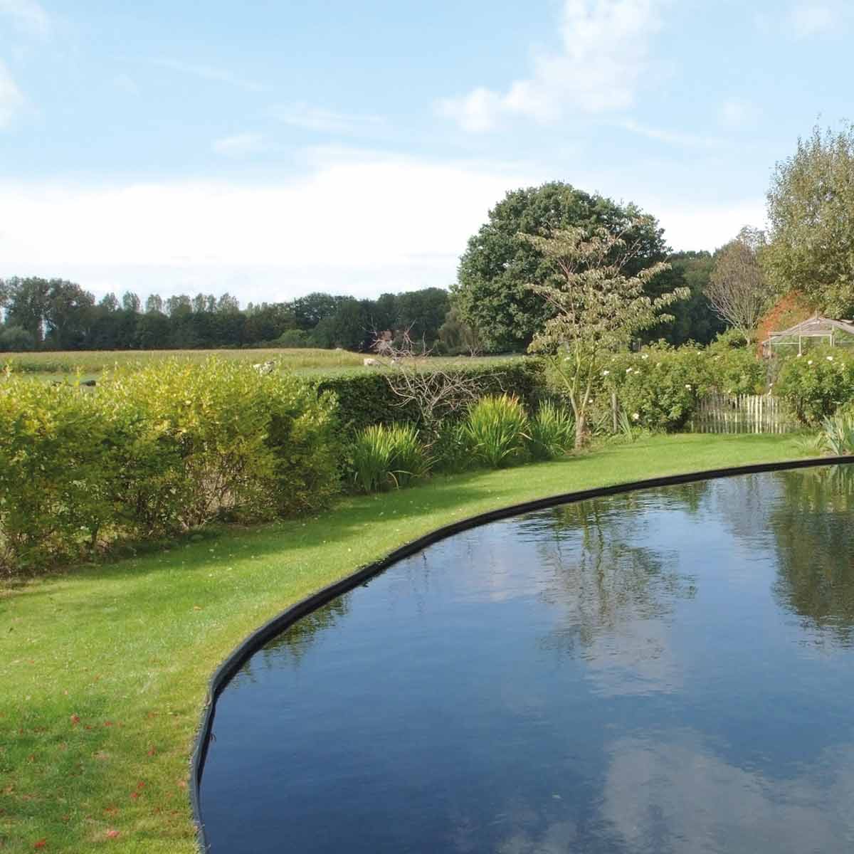 Bâche pour bassin Firestone, en EPDM, noir
