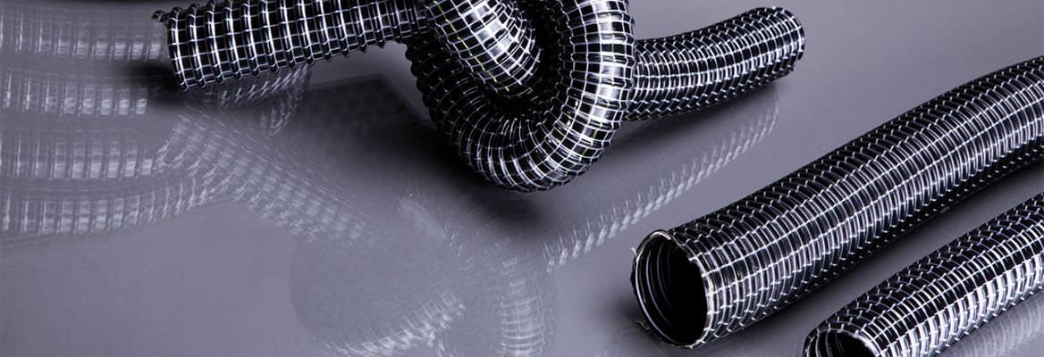 Gaine Ventilation Aluminium Noir Ø150 Mm X 3 M – Tuyau Évacuation Flexible + 2 Colliers