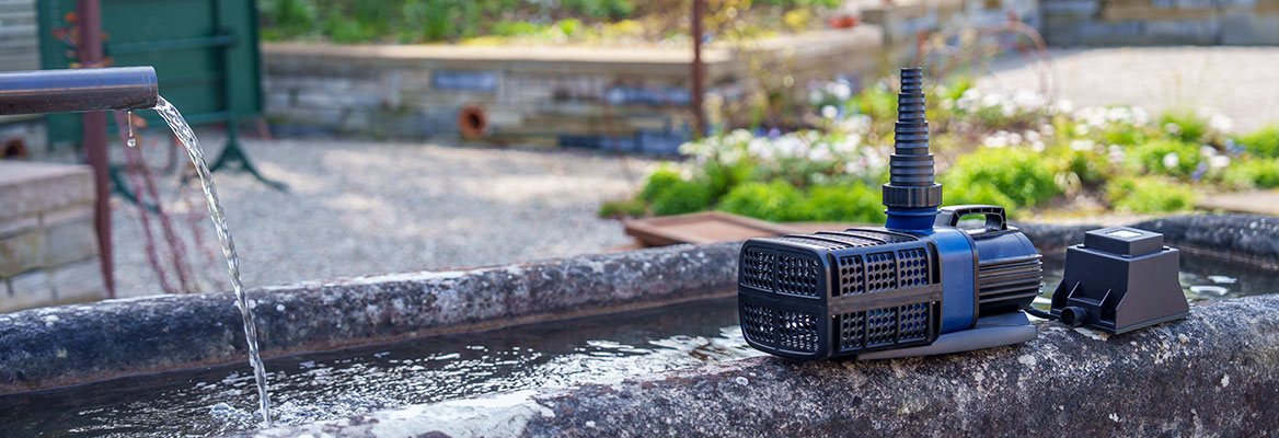 Pompe d'étang Jardin Installation d'étang