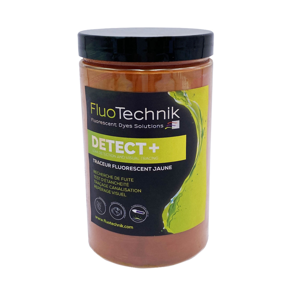 Wasserfärbemittel Detect+ gelb