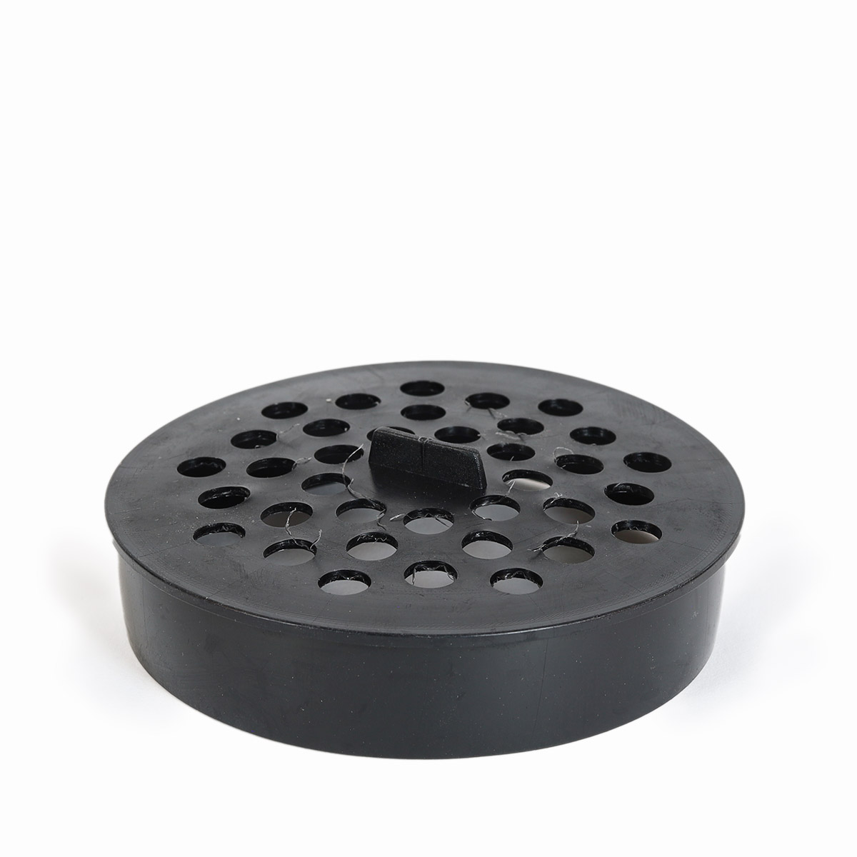 Siebkappe zu Deckel, aus PE-HD, schwarz, rund