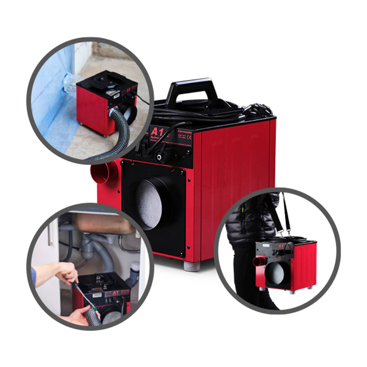 Déshumidificateur super silencieux de 650W pour des grandes surfaces