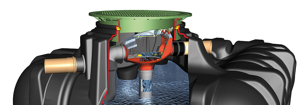 Flachtank Flachbeckenfilter Wasserreinigung Abscheider