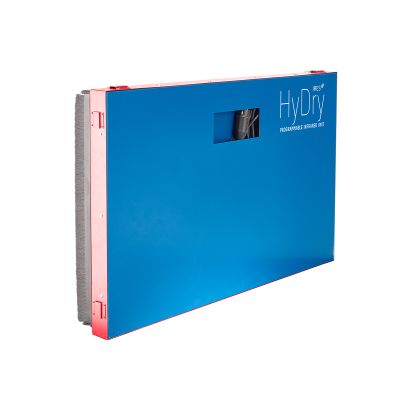 Infrarot-Heizplatte HyDry, Alu und ABS, rot-blau, 0.78 kW