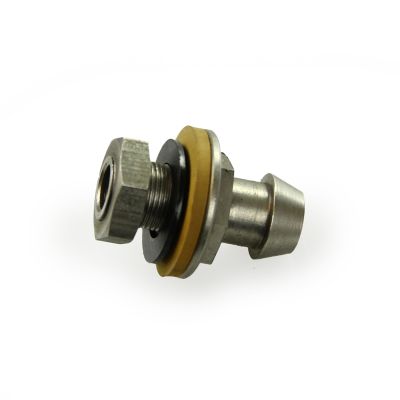 Auslaufnippel, aus Inox