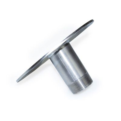 Auslaufflansch AG, zu PEDF-Tank, aus Inox