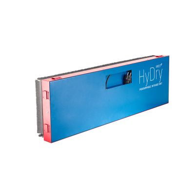 Infrarot-Heizplatte HyDry Slim, Alu und ABS, rot-blau, 0.41 kW