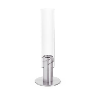 Faserplast_Jardin_Foyer_de_table_Accessoires_Spin1200_Élévation_du_support_argent_3