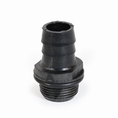 Embout pour tuyau de soutirage, noir