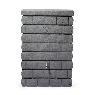 Faserplast_Récupération_des_eaux_pluviales_Citerne_de_mur_Rocky_junior_300l_gris_foncé_3_800008.125