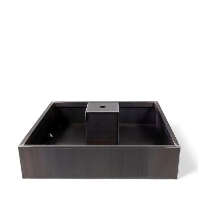 Faserplast_Garten_Brunnen_Quadra130_Corten_1_410003.139