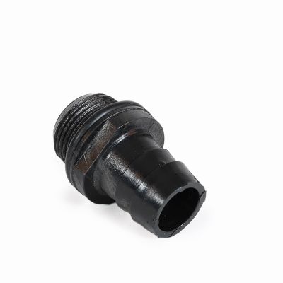 Embout pour tuyau de soutirage, noir
