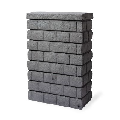 Faserplast_Récupération_des_eaux_pluviales_Citerne_de_mur_Rocky_junior_300l_gris_foncé_1_800008.125